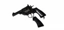 WEBLEY Rewolwer WEBLEY MKVI .455 Police kal.5,5 mm Diabolo łuski 6-strzał. lufa 4" CO2 Battlefield Ekp do17J