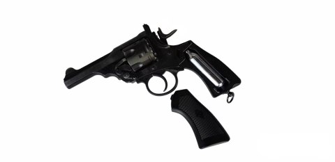 WEBLEY Rewolwer WEBLEY MKVI .455 Police kal.5,5 mm Diabolo łuski 6-strzał. lufa 4" CO2 Battlefield Ekp do17J WEBLEY Rewolwer WEBLEY MKVI .455 Police kal.5,5 mm Diabolo łuski 6-strzał. lufa 4" CO2 Battlefield Ekp do17J