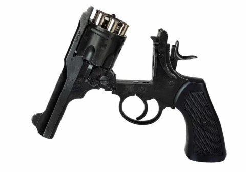 WEBLEY Rewolwer WEBLEY MKVI .455 Police kal.5,5 mm Diabolo łuski 6-strzał. lufa 4" CO2 Battlefield Ekp do17J WEBLEY Rewolwer WEBLEY MKVI .455 Police kal.5,5 mm Diabolo łuski 6-strzał. lufa 4" CO2 Battlefield Ekp do17J