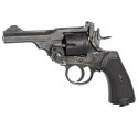 WEBLEY Rewolwer WEBLEY MKVI .455 Police kal.5,5 mm Diabolo łuski 6-strzał. lufa 4" CO2 Battlefield Ekp do17J