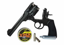 WEBLEY Rewolwer WEBLEY MKVI .455 Service kal.5,5 mm Diabolo łuski 6-strzał. lufa 6