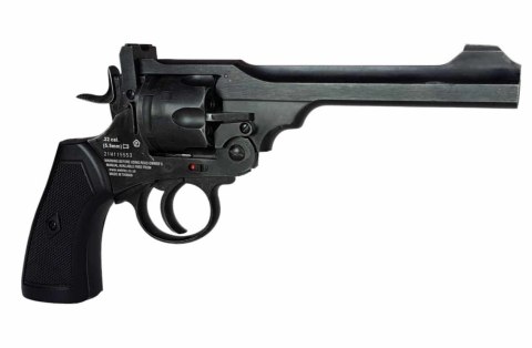 WEBLEY Rewolwer WEBLEY MKVI .455 Service kal.5,5 mm Diabolo łuski 6-strzał. lufa 6" CO2 Battlefield Ekp do17J WEBLEY Rewolwer WEBLEY MKVI .455 Service kal.5,5 mm Diabolo łuski 6-strzał. lufa 6" CO2 Battlefield Ekp do17J
