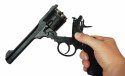WEBLEY Rewolwer WEBLEY MKVI .455 Service kal.5,5 mm Diabolo łuski 6-strzał. lufa 6" CO2 Battlefield Ekp do17J