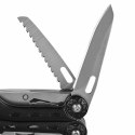 AZYMUT Multitool AZYMUT Turon - 10 narzędzi + karabińczyk +kabura do pasa (H-P224108)