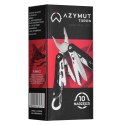 AZYMUT Multitool AZYMUT Turon - 10 narzędzi + karabińczyk +kabura do pasa (H-P224108)