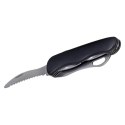 AZYMUT Scyzoryk AZYMUT Karkon - 9 narzędzi + kabura, 113 mm czarny (HK20018)