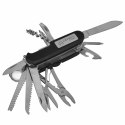 AZYMUT Scyzoryk AZYMUT Tatron - 25 narzędzi + kabura, 90mm czarny ( HK20017BL )