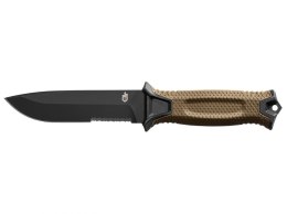 Gerber Nóż survivalowy GERBER Strongarm Fixed Serrated Coyote