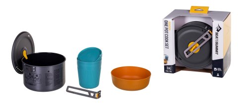 SEA TO SUMMIT Zestaw garnków SEA TO SUMMIT Frontier UL 1P 3 Piece 2L Pot w/ M Bowl and Ins Mug SEA TO SUMMIT Zestaw garnków SEA TO SUMMIT Frontier UL 1P 3 Piece 2L Pot w/ M Bowl and Ins Mug