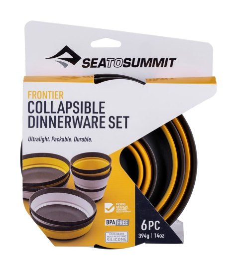 SEA TO SUMMIT Zestaw naczyń SEA TO SUMMIT Frontier UL 2P 6 Piece SEA TO SUMMIT Zestaw naczyń SEA TO SUMMIT Frontier UL 2P 6 Piece