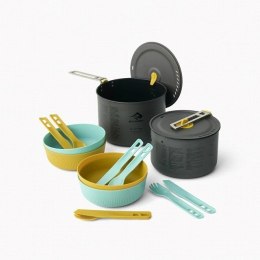 SEA TO SUMMIT Zestaw naczyń Sea to Summit Frontier UL Two Pot Cook Set 4P 14 Piece