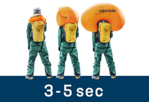 Deuter Plecak lawinowy Deuter Alproof Lite 22 - turmeric/black Deuter Plecak lawinowy Deuter Alproof Lite 22 - turmeric/black