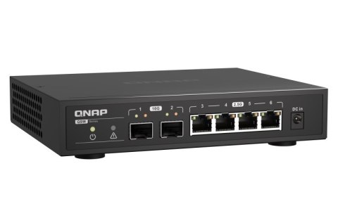 QNAP Qnap QSW-2104-2S, 4 x 2.5GbE, 2x 10GbE SFP+, unmanaged switch QNAP Qnap QSW-2104-2S, 4 x 2.5GbE, 2x 10GbE SFP+, unmanaged switch
