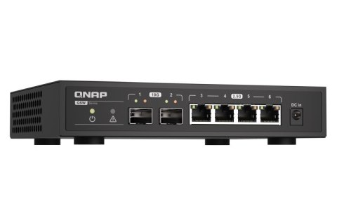 QNAP Qnap QSW-2104-2S, 4 x 2.5GbE, 2x 10GbE SFP+, unmanaged switch QNAP Qnap QSW-2104-2S, 4 x 2.5GbE, 2x 10GbE SFP+, unmanaged switch