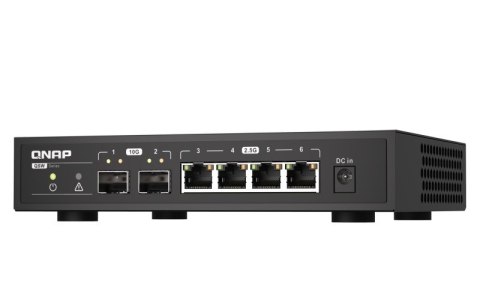 QNAP Qnap QSW-2104-2S, 4 x 2.5GbE, 2x 10GbE SFP+, unmanaged switch QNAP Qnap QSW-2104-2S, 4 x 2.5GbE, 2x 10GbE SFP+, unmanaged switch
