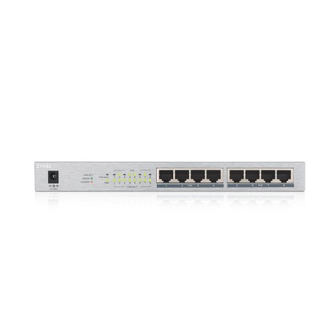 ZyXEL Switch Zyxel GS1008-HP 8p PoE (PoE+: 8) 60W Unmanaged Gigabit ZyXEL Switch Zyxel GS1008-HP 8p PoE (PoE+: 8) 60W Unmanaged Gigabit