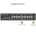 ZyXEL Switch Zyxel GS1100-16 16p Unmanaged Gigabit