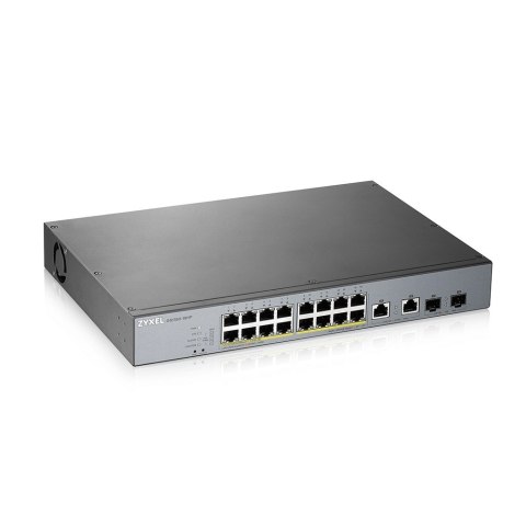 ZyXEL Switch Zyxel GS1350-18HP 18p PoE (PoE+: 16;) 250W Managed Gigabit ZyXEL Switch Zyxel GS1350-18HP 18p PoE (PoE+: 16;) 250W Managed Gigabit
