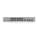 ZyXEL Switch Zyxel GS1350-18HP 18p PoE (PoE+: 16;) 250W Managed Gigabit