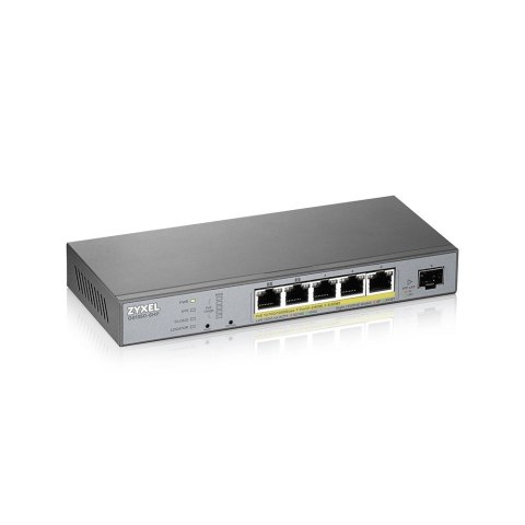 ZyXEL Switch Zyxel GS1350-6HP 6p PoE (PoE+: 3;PoE++: 2) 60W Managed Gigabit ZyXEL Switch Zyxel GS1350-6HP 6p PoE (PoE+: 3;PoE++: 2) 60W Managed Gigabit