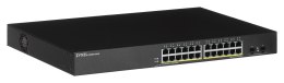 ZyXEL Switch Zyxel GS1900-24HP 26p PoE (PoE+: 24;) 170W Managed Gigabit