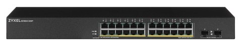 ZyXEL Switch Zyxel GS1900-24HP 26p PoE (PoE+: 24;) 170W Managed Gigabit ZyXEL Switch Zyxel GS1900-24HP 26p PoE (PoE+: 24;) 170W Managed Gigabit