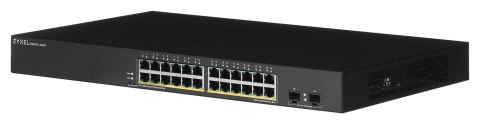 ZyXEL Switch Zyxel GS1900-24HP 26p PoE (PoE+: 24;) 170W Managed Gigabit ZyXEL Switch Zyxel GS1900-24HP 26p PoE (PoE+: 24;) 170W Managed Gigabit
