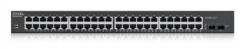 ZyXEL Switch Zyxel GS1900-48HP 50p PoE (PoE+: 24;) 170W Managed Gigabit ZyXEL Switch Zyxel GS1900-48HP 50p PoE (PoE+: 24;) 170W Managed Gigabit