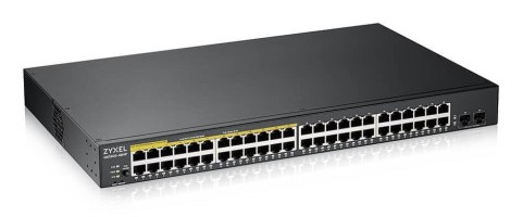 ZyXEL Switch Zyxel GS1900-48HP 50p PoE (PoE+: 24;) 170W Managed Gigabit ZyXEL Switch Zyxel GS1900-48HP 50p PoE (PoE+: 24;) 170W Managed Gigabit