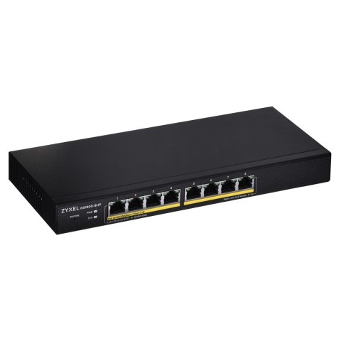 ZyXEL Switch Zyxel GS1900-8HP 8p PoE (PoE+: 8;) 77W Managed Gigabit ZyXEL Switch Zyxel GS1900-8HP 8p PoE (PoE+: 8;) 77W Managed Gigabit