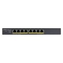 ZyXEL Switch Zyxel GS1900-8HP 8p PoE (PoE+: 8;) 77W Managed Gigabit