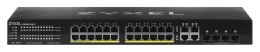 ZyXEL Switch Zyxel GS1920-24HP 28p PoE (PoE+: 24;) 375W Managed Gigabit