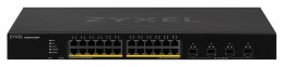 ZyXEL Switch Zyxel XGS1935-28HP 28p PoE (PoE+: 24)  375W Managed Gigabit/10G