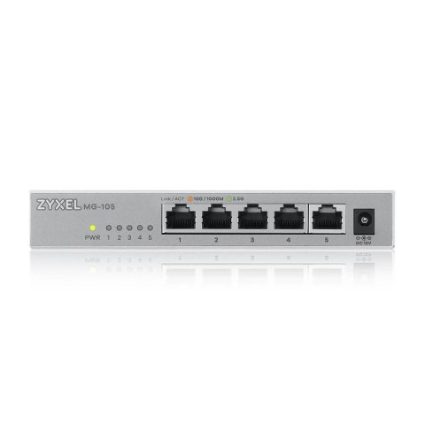 ZyXEL Switch Zyxel MG-105 5p Unmanaged Multigigabit ZyXEL Switch Zyxel MG-105 5p Unmanaged Multigigabit