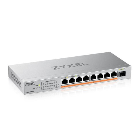 ZyXEL Switch Zyxel XMG-108HP 9p PoE (PoE++: 8) 100W Unmanaged Multigigabit ZyXEL Switch Zyxel XMG-108HP 9p PoE (PoE++: 8) 100W Unmanaged Multigigabit