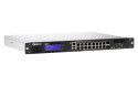 QNAP Qnap QGD-1600-4G, 16x 1GbE, 2x combo 10GbE SFP+/RJ45, Intel Celeron J4115, 4GB, equipped with QTS, 2 X 2.5" SSD/HDD, 2 x PCIe Ge