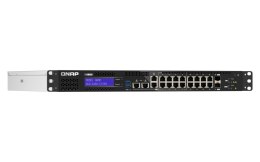 QNAP Qnap QGD-1602-C3758-16G, 8x 2.5GbE, 8x 1GbB, 2 SFP+ 10GbE, Intel Atom C3758, 16GB, Equipped with QTS, 2 X 2.5