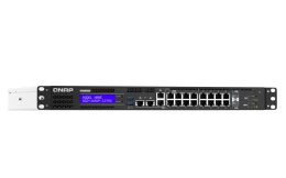 QNAP Qnap QGD-1602P-C3758-16G, 8x 2.5GbE, 8x 1GbB, 2 SFP+ 10GbE, 220W PoE, Intel Atom C3758, 16GB, Equipped with QTS, 2 X 2.5