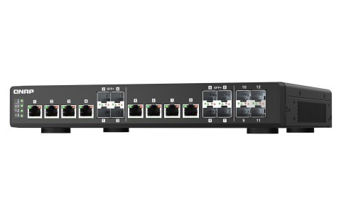 QNAP Qnap QSW-IM1200-8C, 8x combo 10GbE SFP+/RJ45, 4 ports 10GbE SFP+, rack mount/wall mount, managed switch, fan less industrial des QNAP Qnap QSW-IM1200-8C, 8x combo 10GbE SFP+/RJ45, 4 ports 10GbE SFP+, rack mount/wall mount, managed switch, fan less industrial des