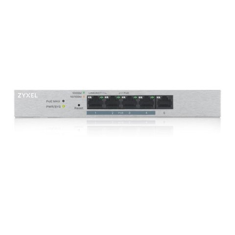 ZyXEL Switch Zyxel GS1200-5HP 5p PoE (PoE+: 4;) 60W Managed Gigabit ZyXEL Switch Zyxel GS1200-5HP 5p PoE (PoE+: 4;) 60W Managed Gigabit