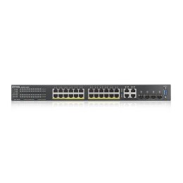 ZyXEL Switch Zyxel GS2220-28HP 28p PoE (PoE+: 24;) 375W Managed Gigabit
