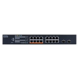 ZyXEL Switch Zyxel XMG1915-18EP 18p PoE (PoE++: 8) 180W Managed Multigigabit/10G
