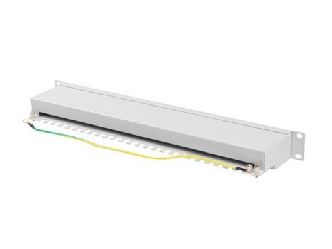 Lanberg LANBERG PATCH PANEL 24 PORT 1U 19" KAT.6A FTP SZARY PPSA-1024-S Lanberg LANBERG PATCH PANEL 24 PORT 1U 19" KAT.6A FTP SZARY PPSA-1024-S