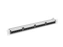Lanberg LANBERG PATCH PANEL 24 PORT 1U 19" KAT.6A UTP SZARY PPUA-1024-S