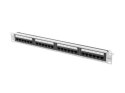 Lanberg LANBERG PATCH PANEL 24 PORT 1U 19" KAT.6A UTP SZARY PPUA-1024-S