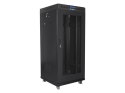 Lanberg LANBERG SZAFA STOJĄCA RACK 19" 27U 600X600 DRZWI PERFOROWANE LCD CZARNA (FLAT PACK) FF01-6627-23BL