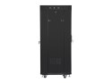 Lanberg LANBERG SZAFA STOJĄCA RACK 19" 27U 600X600 DRZWI PERFOROWANE LCD CZARNA (FLAT PACK) FF01-6627-23BL