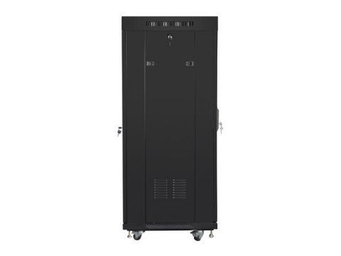 Lanberg LANBERG SZAFA STOJĄCA RACK 19" 27U 600X600 DRZWI PERFOROWANE LCD CZARNA (FLAT PACK) FF01-6627-23BL Lanberg LANBERG SZAFA STOJĄCA RACK 19" 27U 600X600 DRZWI PERFOROWANE LCD CZARNA (FLAT PACK) FF01-6627-23BL