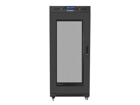 Lanberg LANBERG SZAFA STOJĄCA RACK 19" 27U 600X600 DRZWI PERFOROWANE LCD CZARNA (FLAT PACK) FF01-6627-23BL Lanberg LANBERG SZAFA STOJĄCA RACK 19" 27U 600X600 DRZWI PERFOROWANE LCD CZARNA (FLAT PACK) FF01-6627-23BL