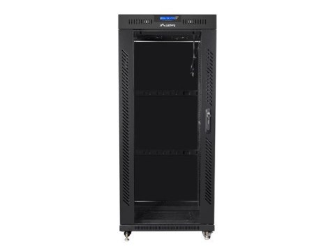 Lanberg LANBERG SZAFA STOJĄCA RACK 19" 27U 600X600 DRZWI SZKLANE LCD CZARNA FF01-6627-12BL (FLAT PACK) Lanberg LANBERG SZAFA STOJĄCA RACK 19" 27U 600X600 DRZWI SZKLANE LCD CZARNA FF01-6627-12BL (FLAT PACK)